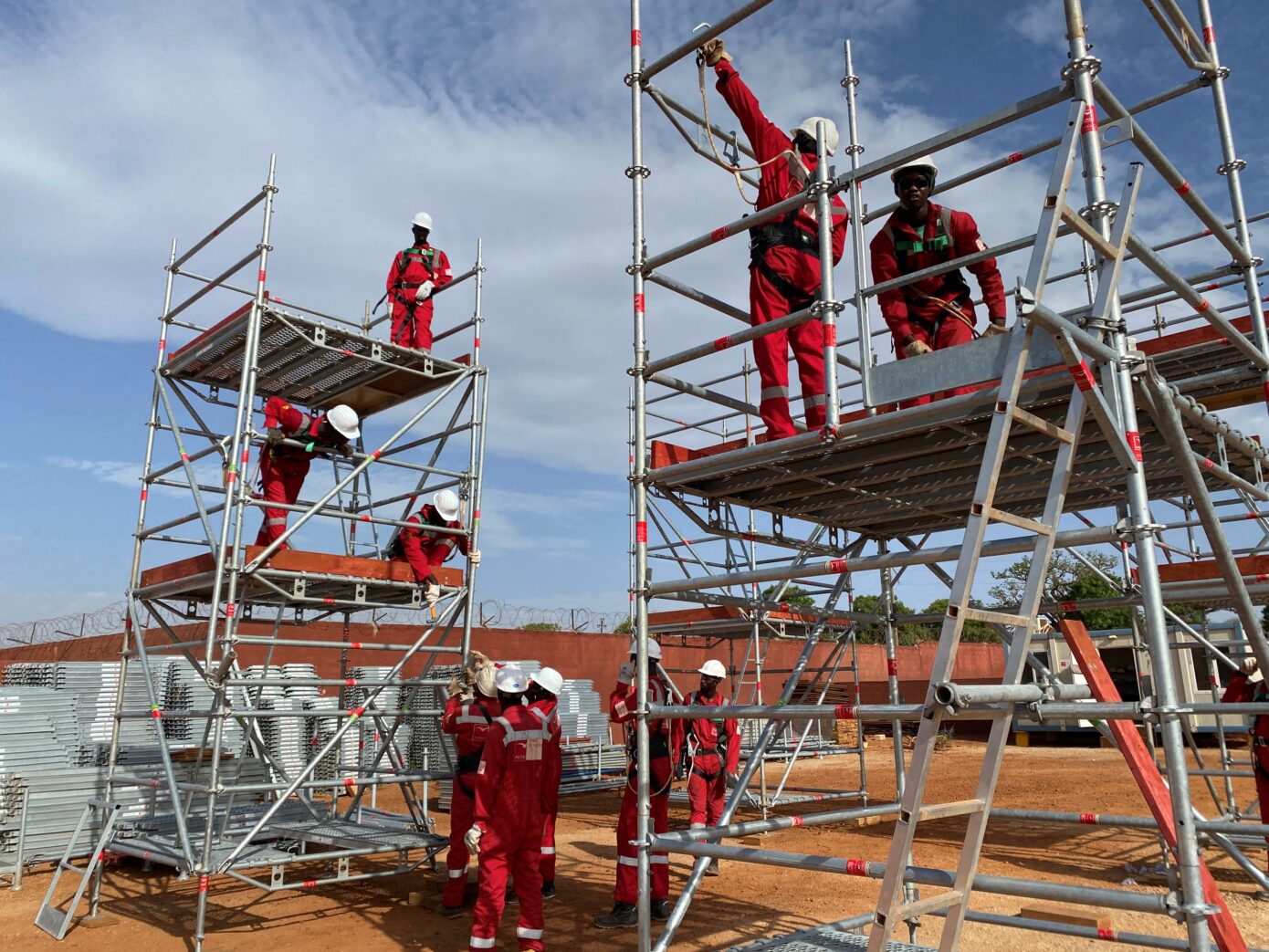 Formation échafaudage