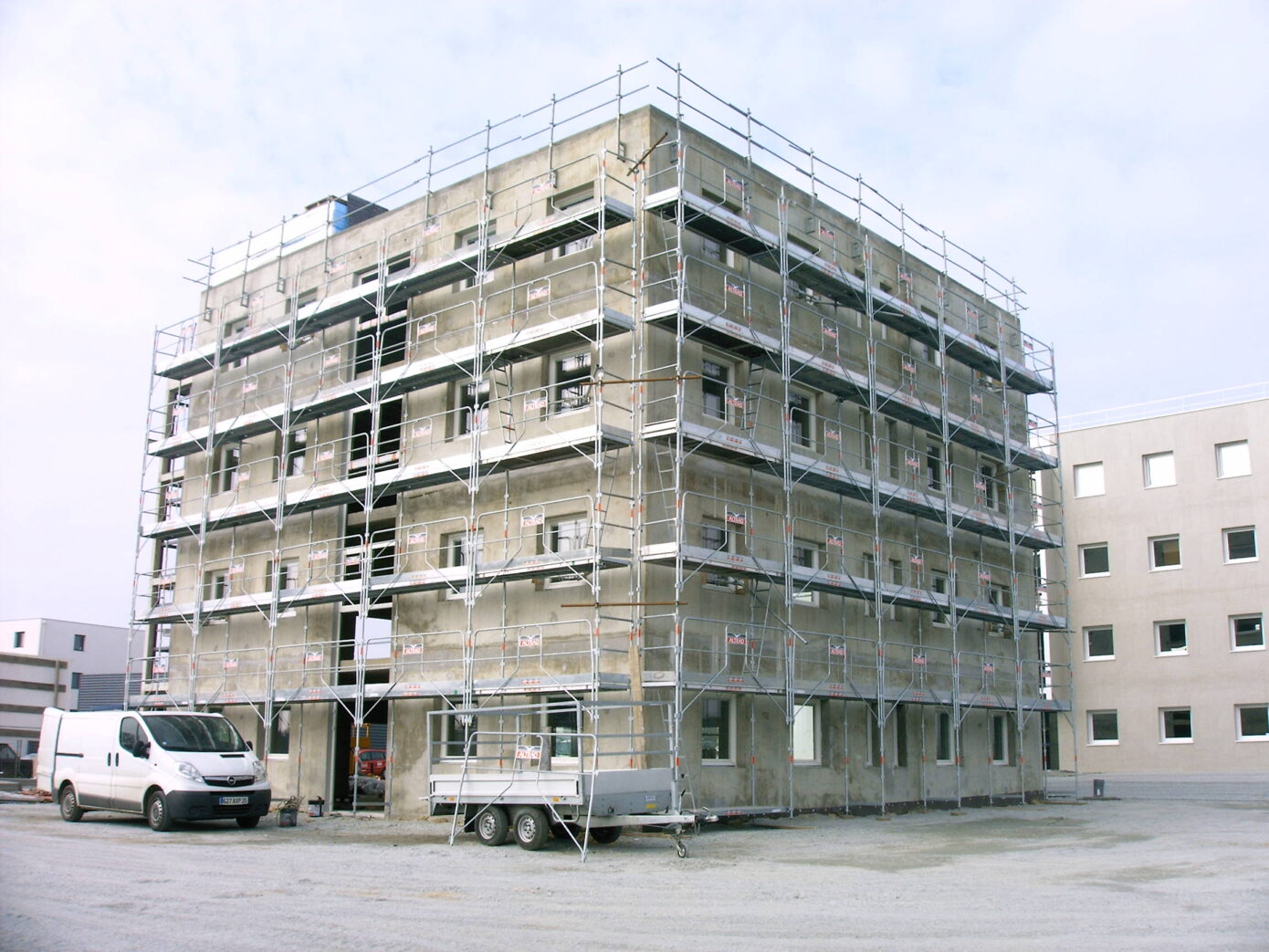 Echafaudage réception